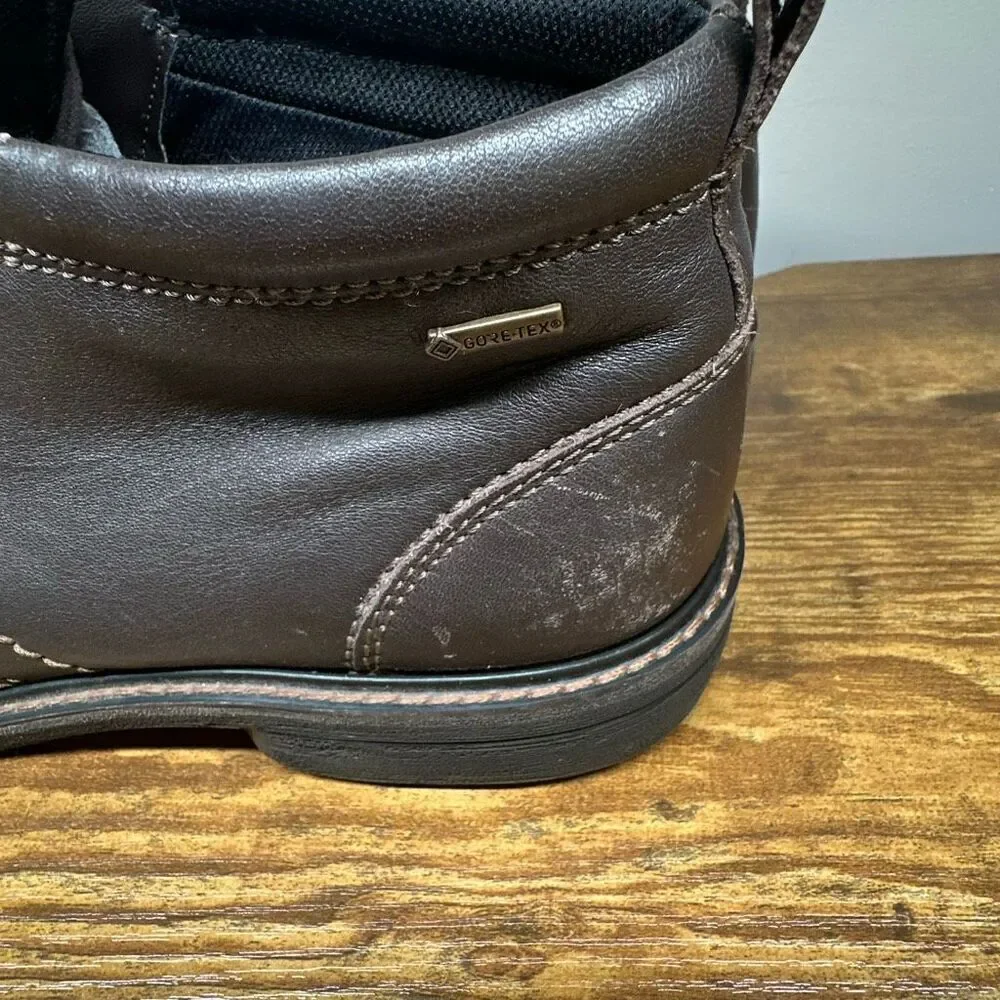 ECCO Turn GTX Gore-Tex Lace-Up Brown Chukka Boots Size 44EU‎ 11US